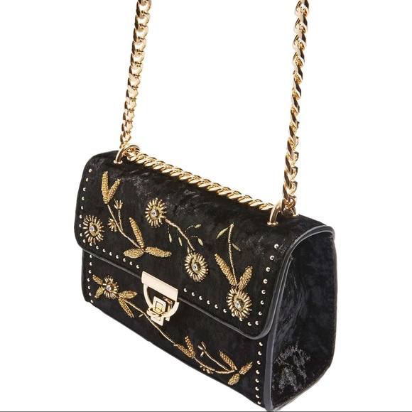 topshop gold bag